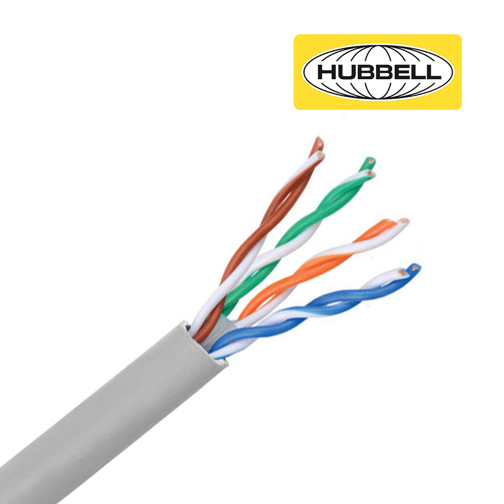 کابل UTP Cat6 هابل Hubbell C6ASCSCMGY